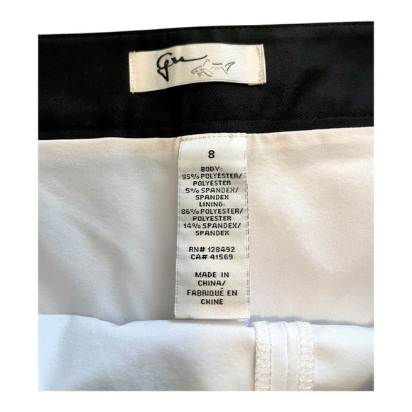 Greg Norman Women’s Stretchy Golf Skort, Size 8, Black & White Geometric… - Picture 5 of 5